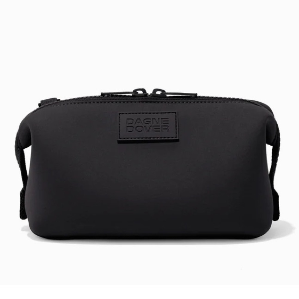 Dagne Dover Black Toiletry Bag